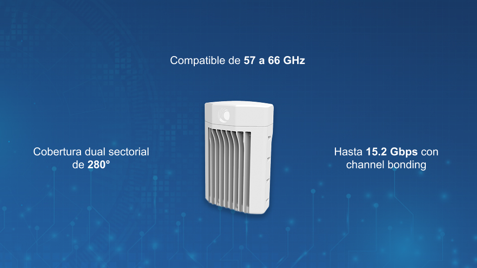 60 GHz cnWave V5000 Nodo de distribución