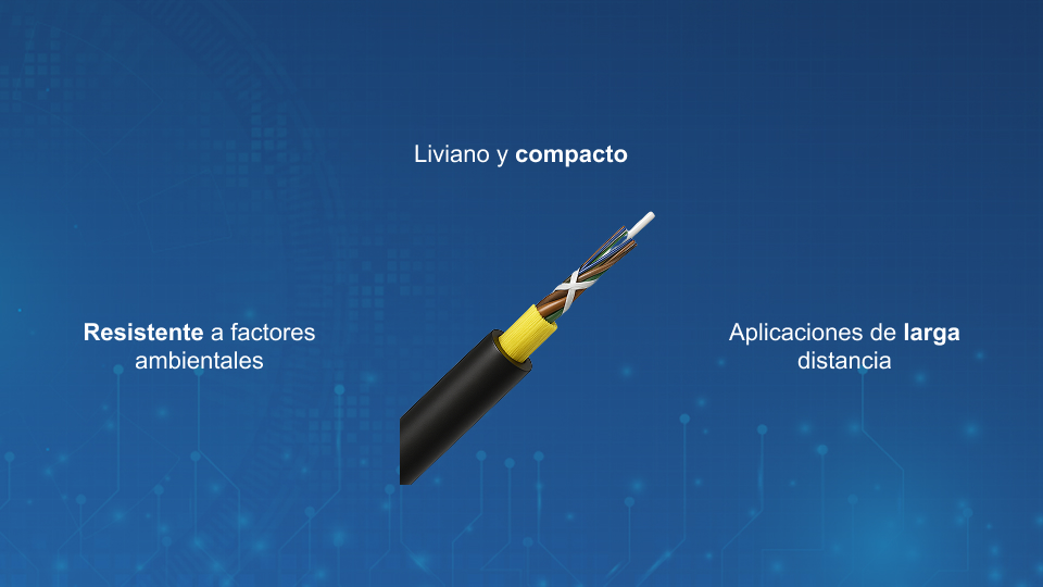 LiteLinx Cable ADSS de cubierta simple
