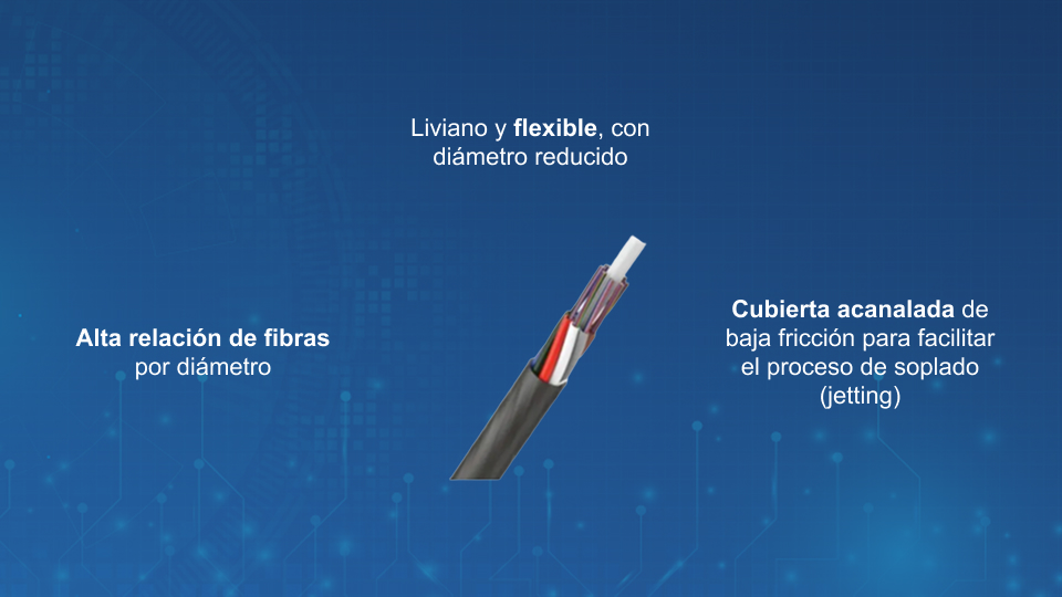 LiteLinx Microcable Soplado por Aire, Tubo Suelto