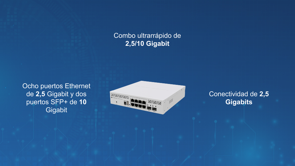 MikroTik CRS310-8G+2S+IN