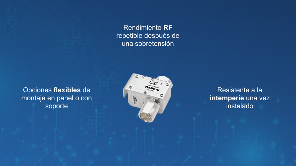 PolyPhaser DC Block VHF High Power Combiner Protector, 100-512MHz, 750W, VHF50HD