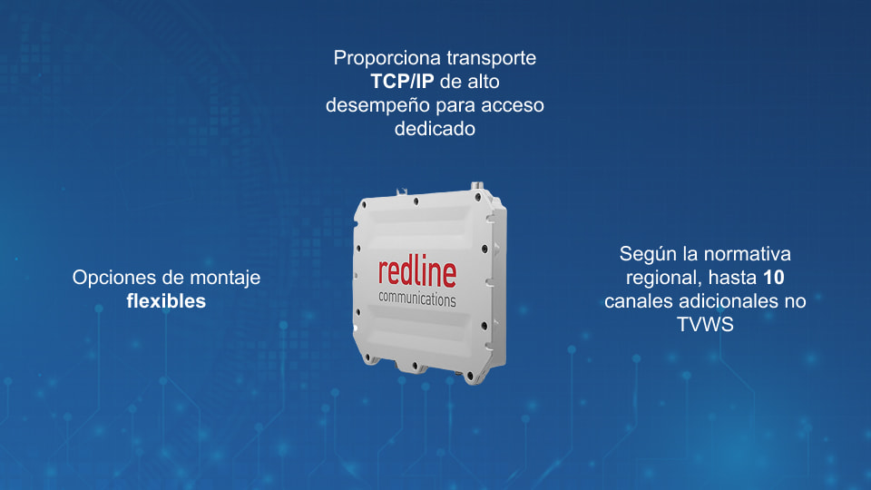 Abonado remoto inalámbrico de 470-698 MHz para el acceso inalámbrico Premium

