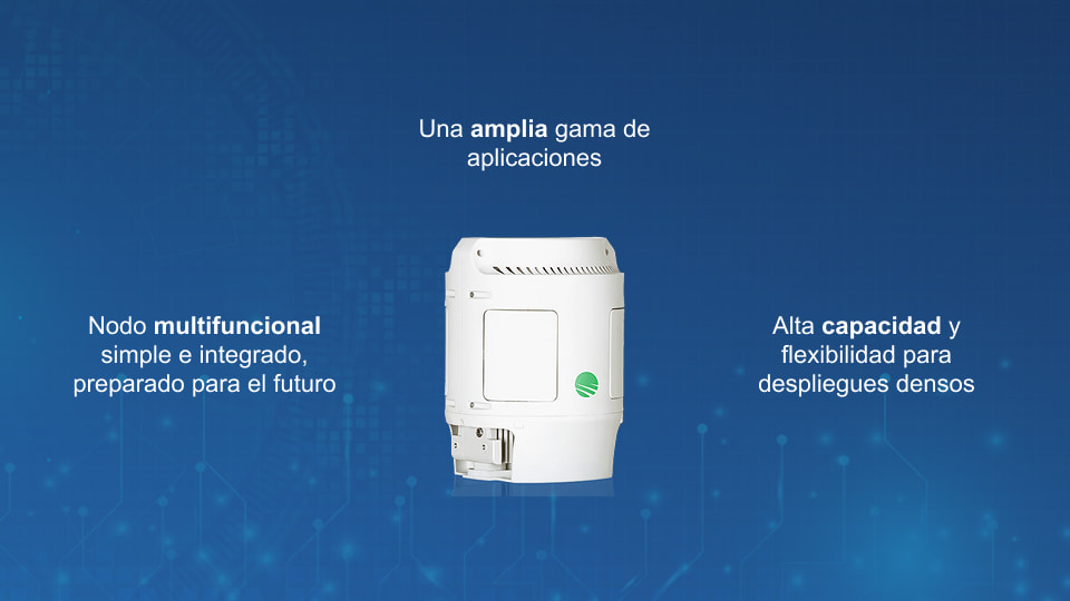 Siklu MultiHaul™ TG Node N366 - Nodo de mesh SDN inalámbrico L2 de 4 sectores de 60 GHz