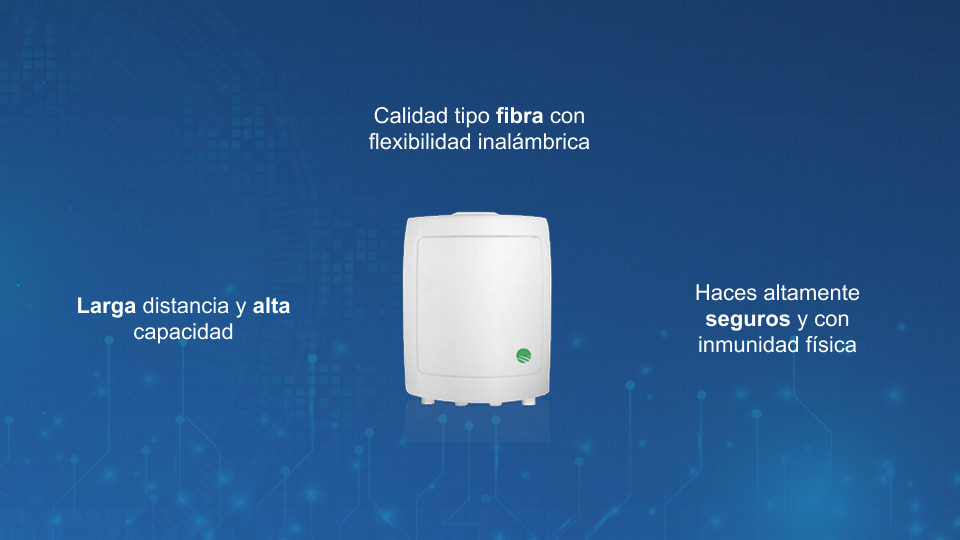Unidad terminal MultiHaul TG LR T280: opciones de largo alcance en implementaciones de Terragraph